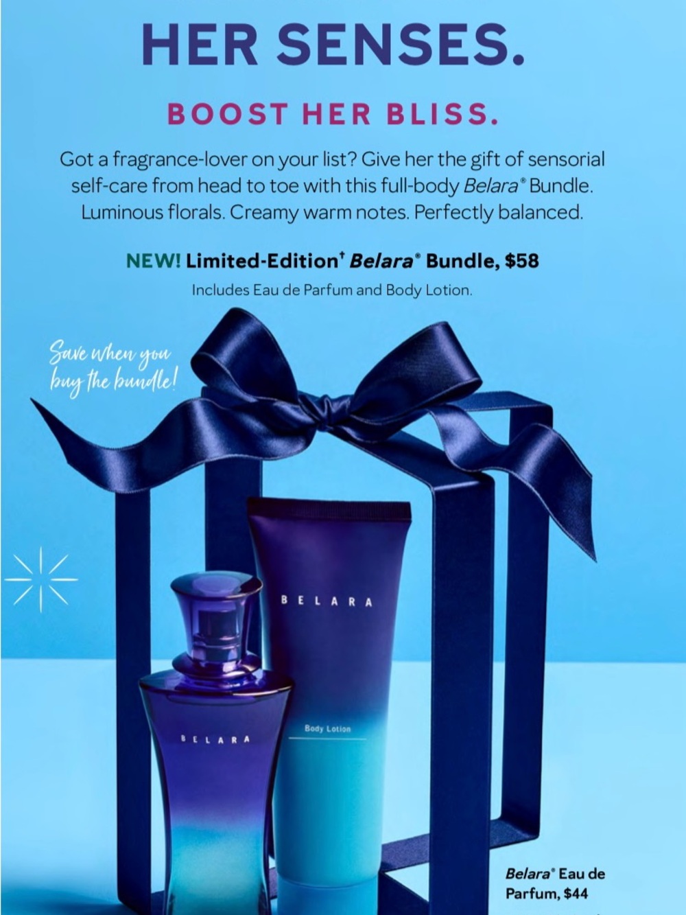 Mary Kay Belara Fragrance & Body Lotion Bundle Set